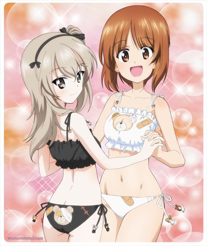 ガールズ＆パンツァー 最終章 マウスパッド【西住みほ&島田愛里寿