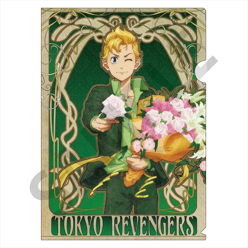 東京リベンジャーズ_スーツstyle アールヌーボーアート A4クリアファイル 花垣武道