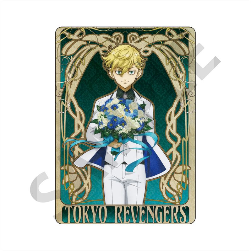 東京リベンジャーズ_スーツstyle アールヌーボーアート A6下敷き 松野千冬