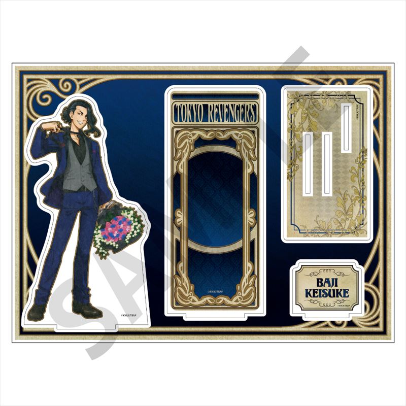 東京リベンジャーズ_スーツstyle アールヌーボーアート アクリルジオラマ 場地圭介