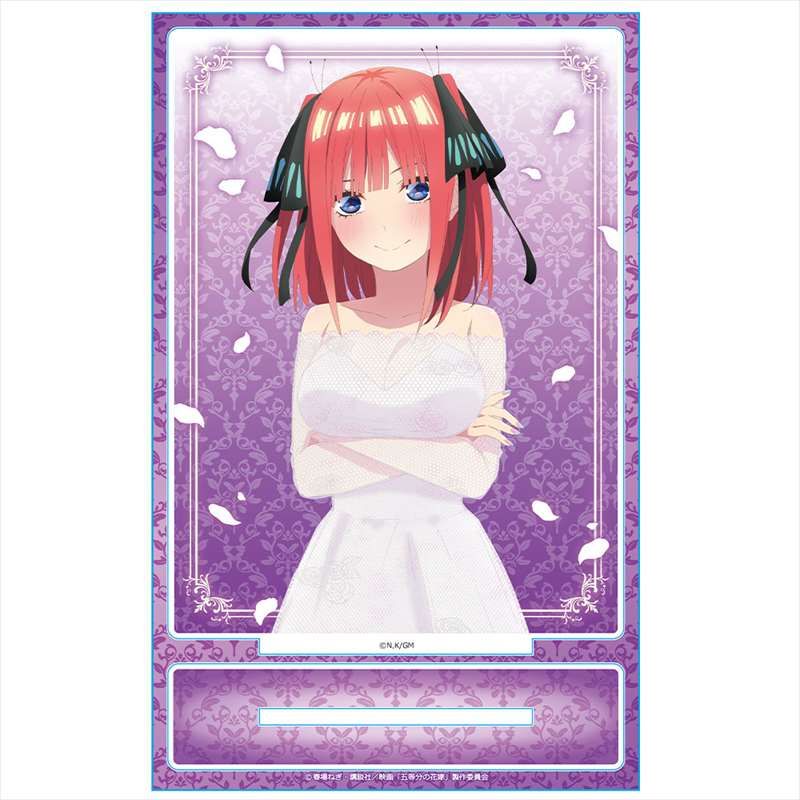 五等分の花嫁_アクリルポートレートB[中野二乃 ウェディングドレスver