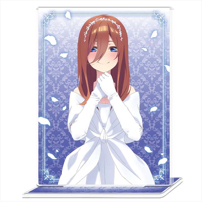 五等分の花嫁_アクリルポートレートC[中野三玖 ウェディングドレスver.]