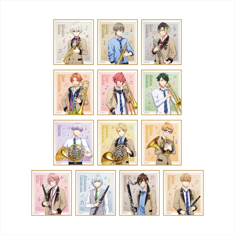 ウインドボーイズ!_トレーディング色紙 vol.1 1BOX