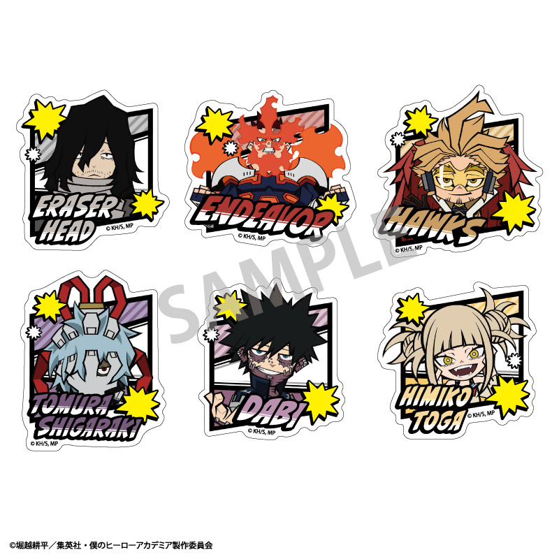 僕のヒーローアカデミア_トレーディングアクリルクリップvol.2 1BOX