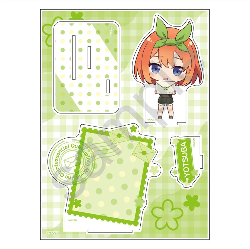 五等分の花嫁_ちびっつ! Letter アクリルジオラマ 中野四葉