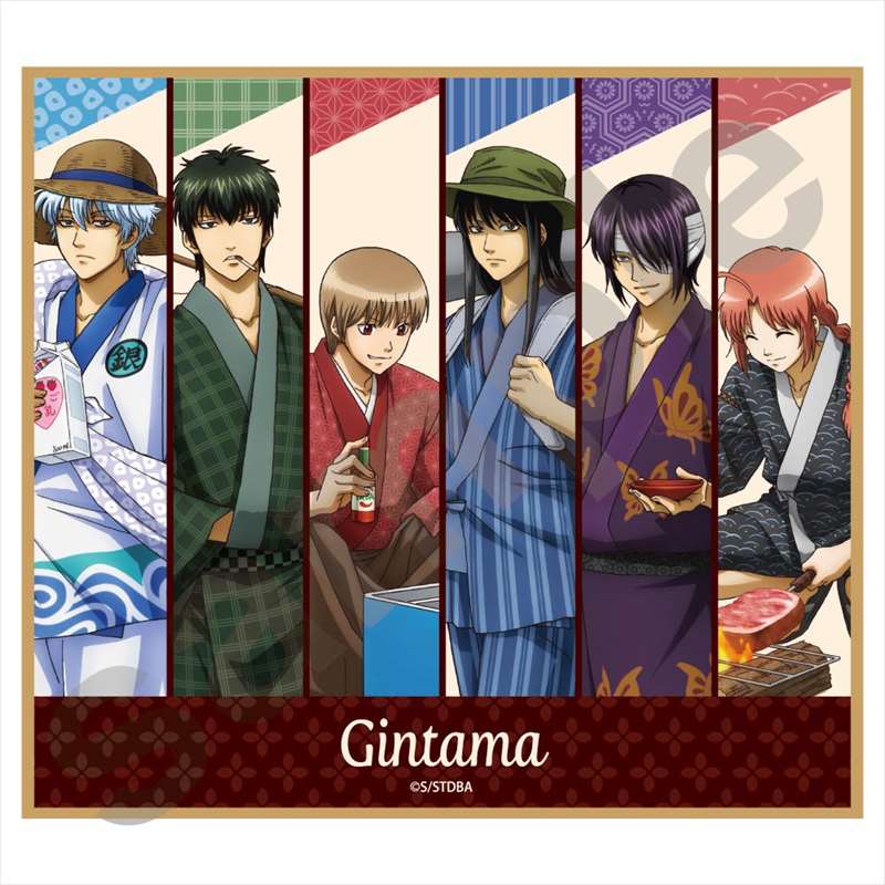 銀魂 アウトドア ミニ色紙 1pcs 公式グッズ 公式ライセンス商品専門サイト Colleize コレイズ