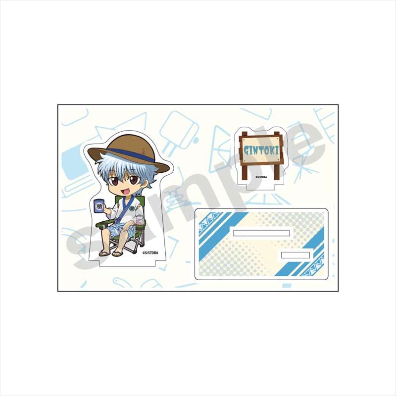 銀魂坂田銀時サバゲーアクリルスタンド