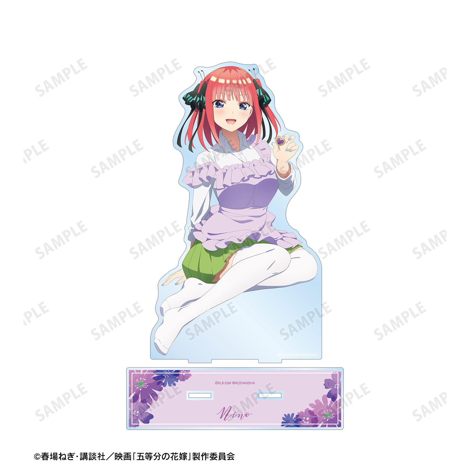 映画 五等分の花嫁_描き下ろし 中野二乃 制服エプロン 特大