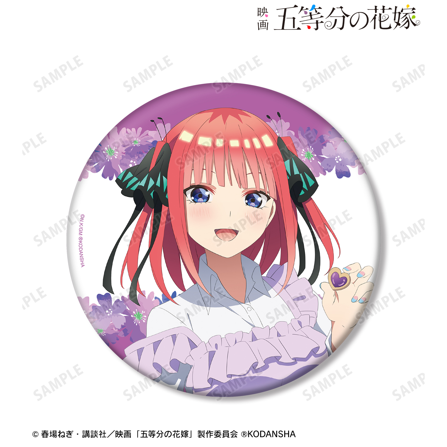 映画 五等分の花嫁_描き下ろし 中野二乃 制服エプロン BIG缶