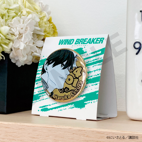 WIND BREAKER_バースデイ メタル缶バッジ 04.桐生三輝 | 公式グッズ