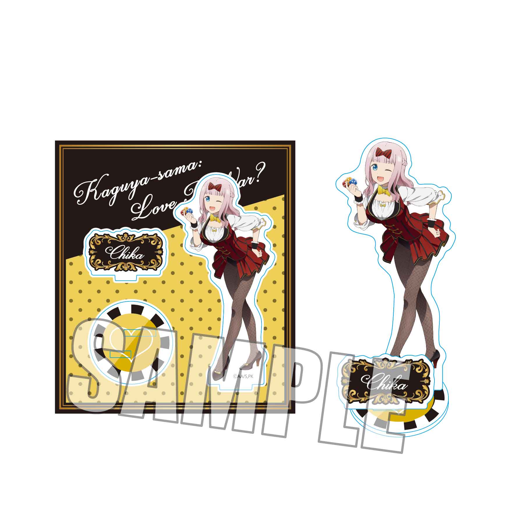 かぐや様は告らせたい 藤原千花 アクリルスタンド 4点セット Amazon.co.jp: TVアニメ「かぐや様は告らせたい ウルトラ