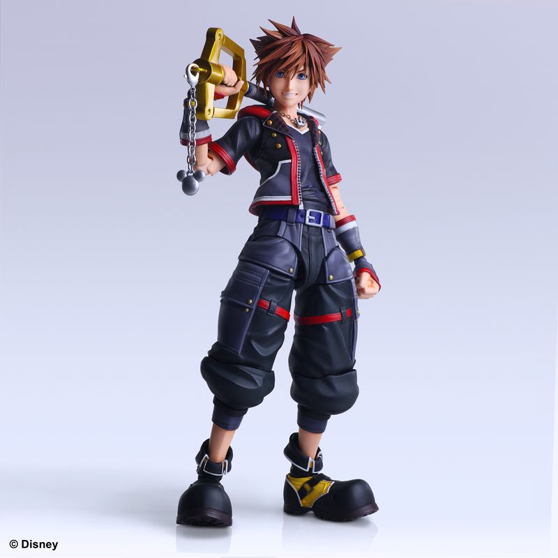 【新品未開封】KINGDOM HEARTS ソラ フィギュア 約15cm キングダム ハーツ Ⅲ_プレイアーツ改 <ソラ ver.2 DX版> | キングダム