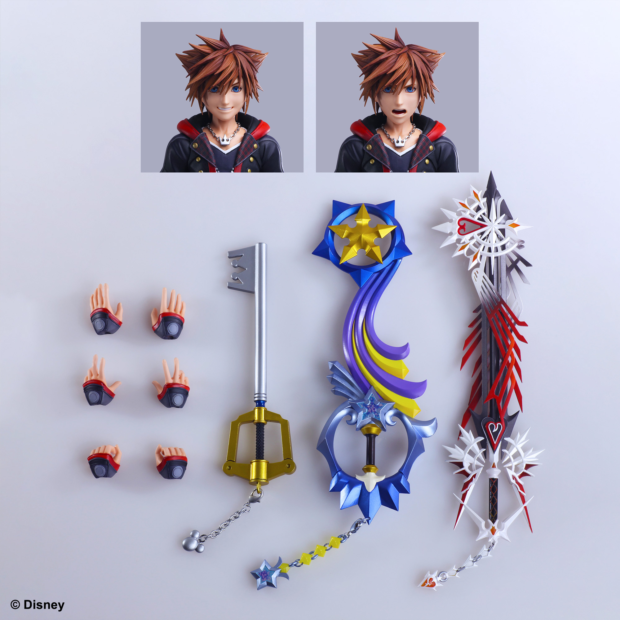 キングダムハーツ3 プレイアーツ改　ソラver.2 Amazon | Square Enix AUG188272 キングダムハーツII:Bring Arts