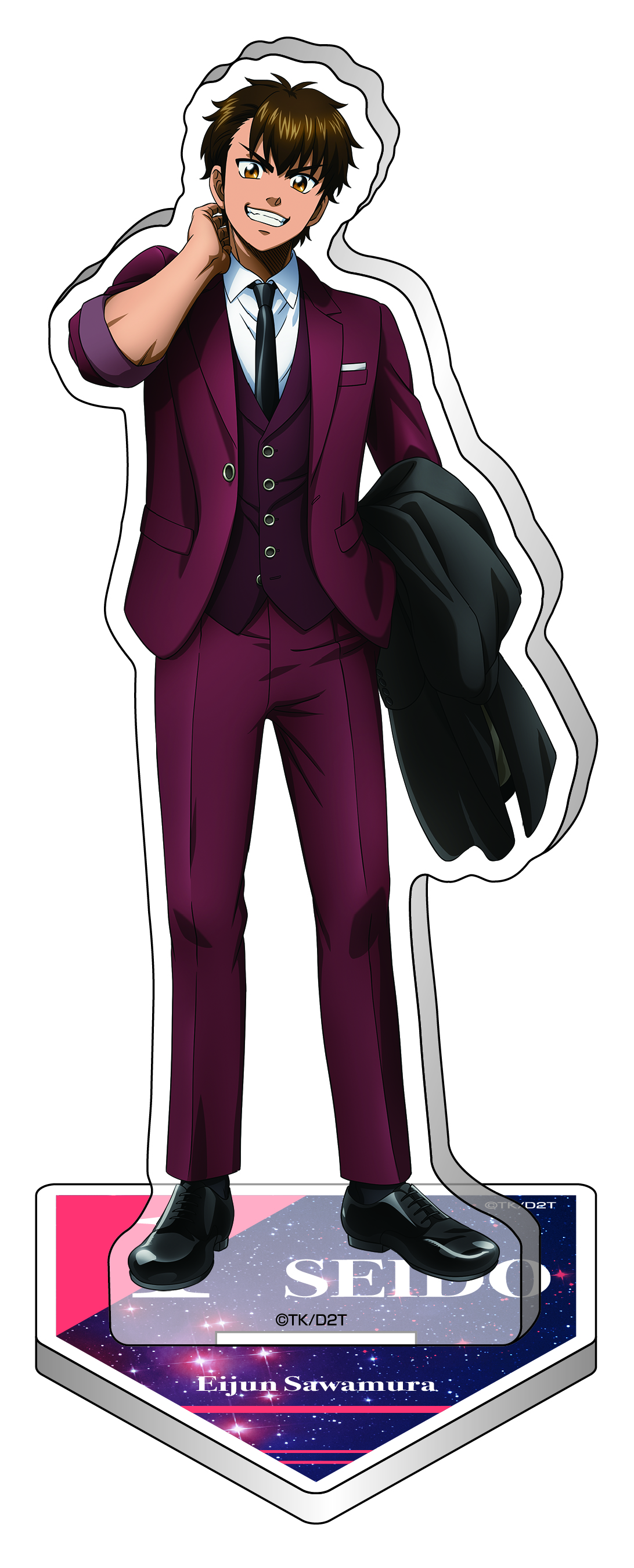 ダイヤのA 沢村 御幸 倉持 奥村 ジオラマ 玉座 スーツ マルイ 玉座 スーツ