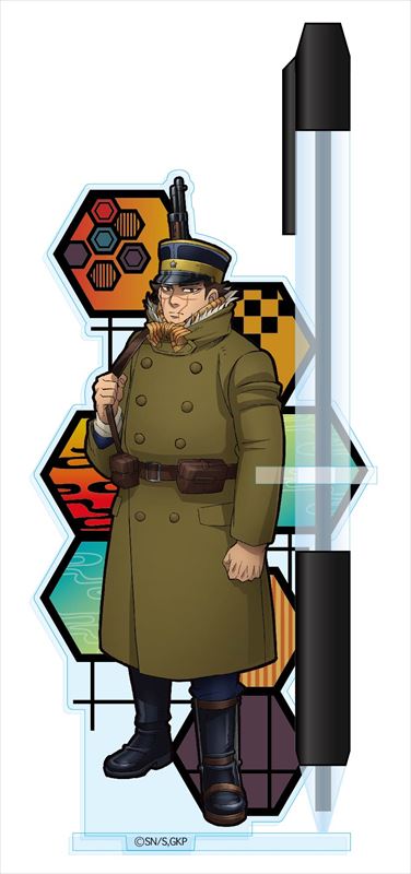 ゴールデンカムイ 切り絵シリーズ アクリルペンスタンドvol 2 杉本佐一 公式グッズ 公式ライセンス商品専門サイト Colleize コレイズ