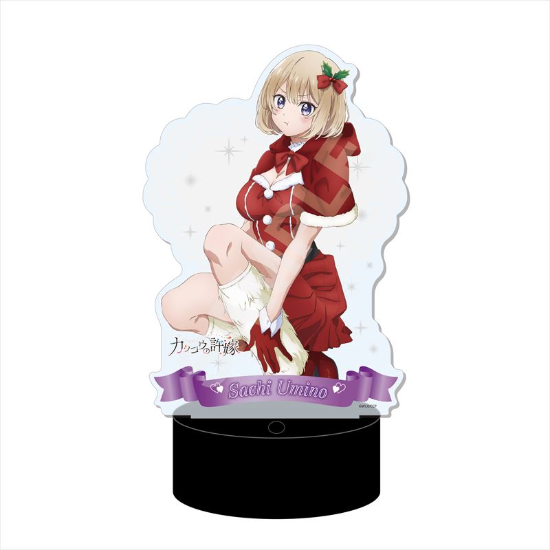 カッコウの許嫁_LEDビッグアクリルスタンド /06 海野 幸(クリスマス)