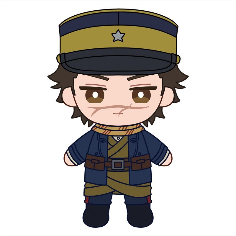 ゴールデンカムイ_ぬいぐるみ 杉元佐一 | ゴールデンカムイ公式グッズ