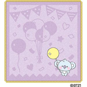 BT21 Hand Towel (Jacquard Type) A LITTLE FESTA ①KOYA