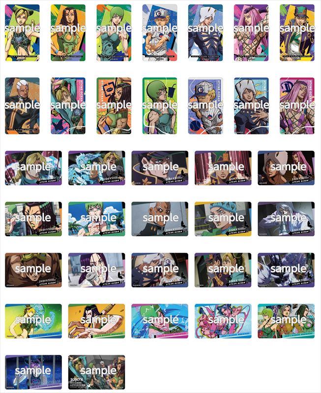 ジョジョの奇妙な冒険 ストーンオーシャン_デコステッカー 1pcs