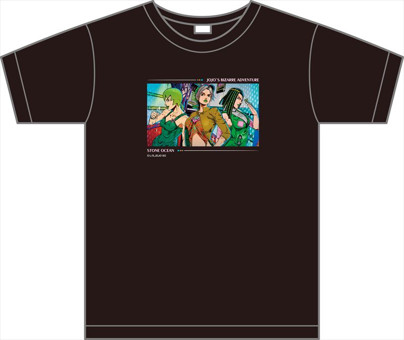 ジョジョの奇妙な冒険 ストーンオーシャン_Tシャツ【OPver.】Mサイズ | 公式グッズ・公式ライセンス商品専門サイト | colleize(コレイズ) ジョジョの奇妙な冒険 ストーンオーシャン_Tシャツ【OPver.】Mサイズ | 公式グッズ・公式ライセンス商品専門サイト | colleize(コレイズ)