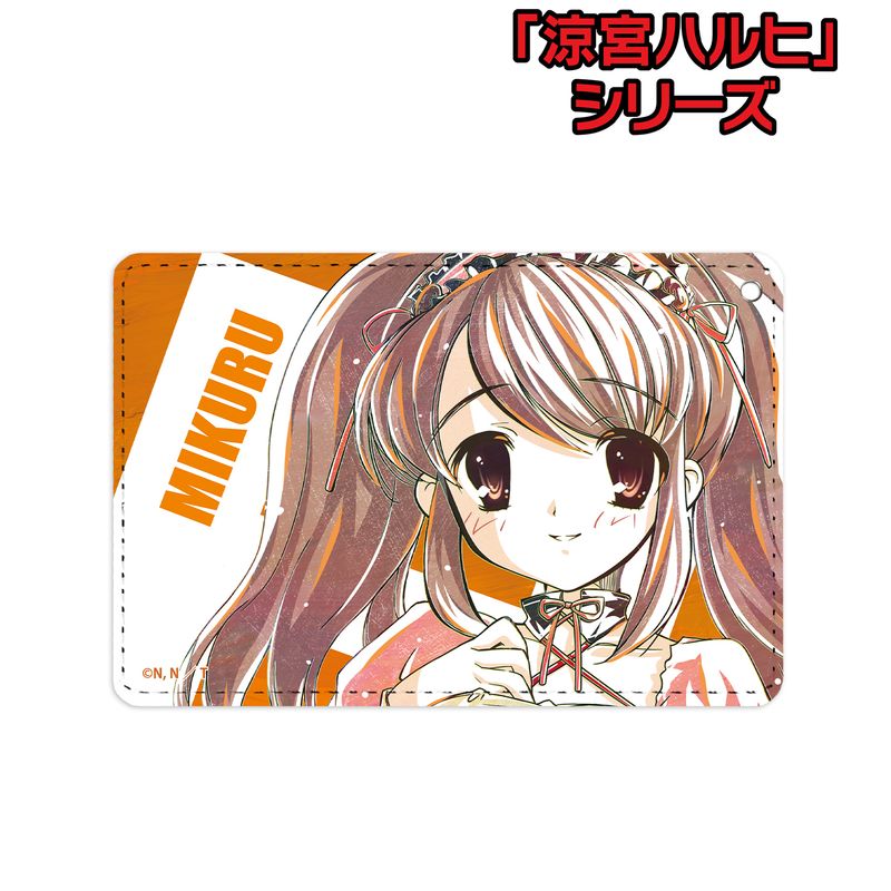 涼宮ハルヒ」シリーズ_朝比奈みくる Ani-Art 1ポケットパスケース
