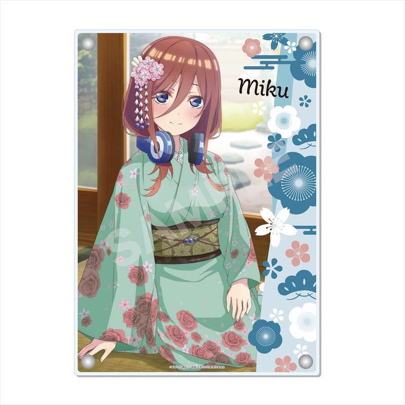 五等分の花嫁∬_アクリルボード /03 三玖 | 五等分の花嫁公式グッズ