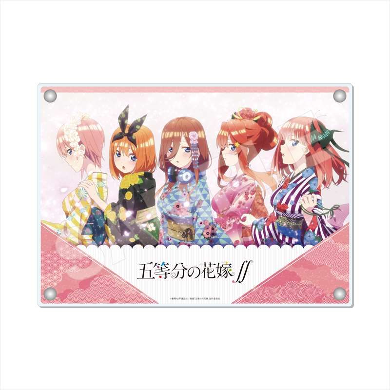 五等分の花嫁∬_アクリルボード /06 浴衣ver. | 五等分の花嫁公式