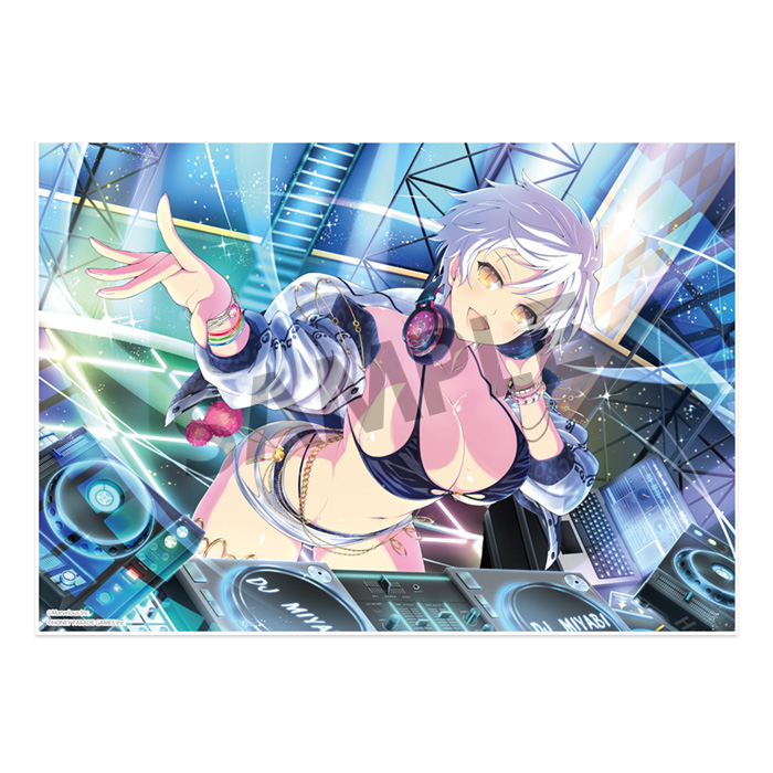 シノビマスター 閃乱カグラ NEW LINK_ビジュアルアクリルプレート 雅緋(爆乳祭)