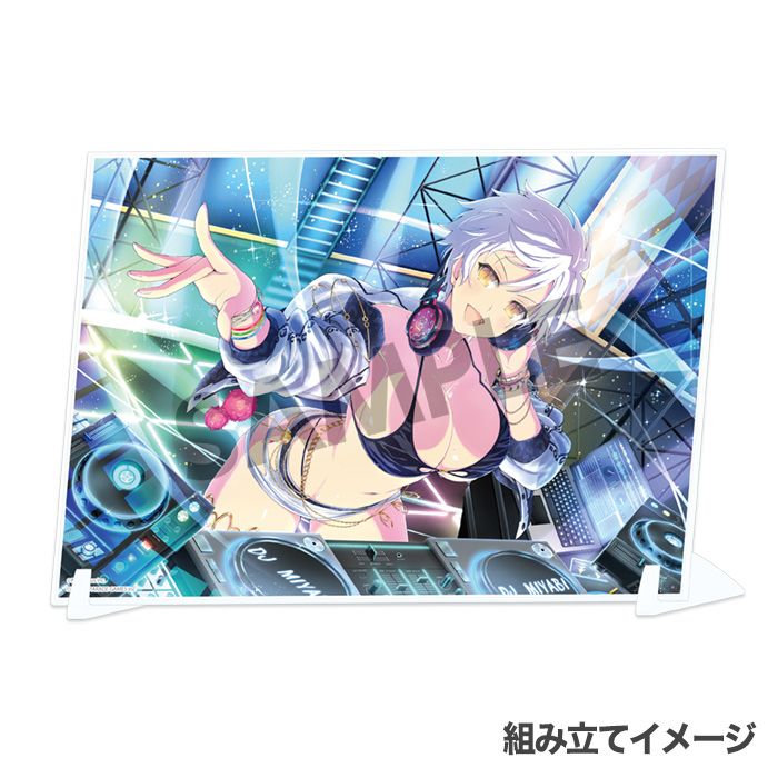 シノビマスター 閃乱カグラ NEW LINK_ビジュアルアクリルプレート 雅緋