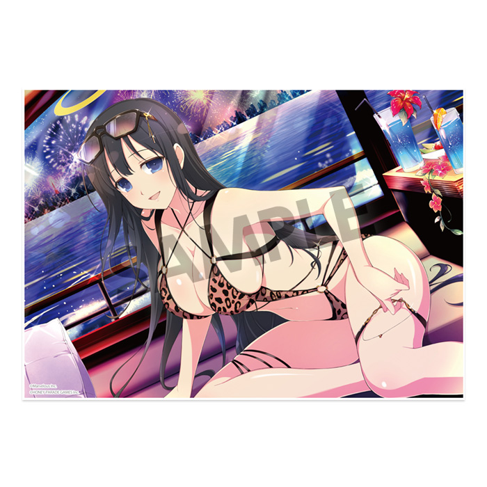 シノビマスター 閃乱カグラ NEW LINK_ビジュアルアクリルプレート 両姫(水着2019)