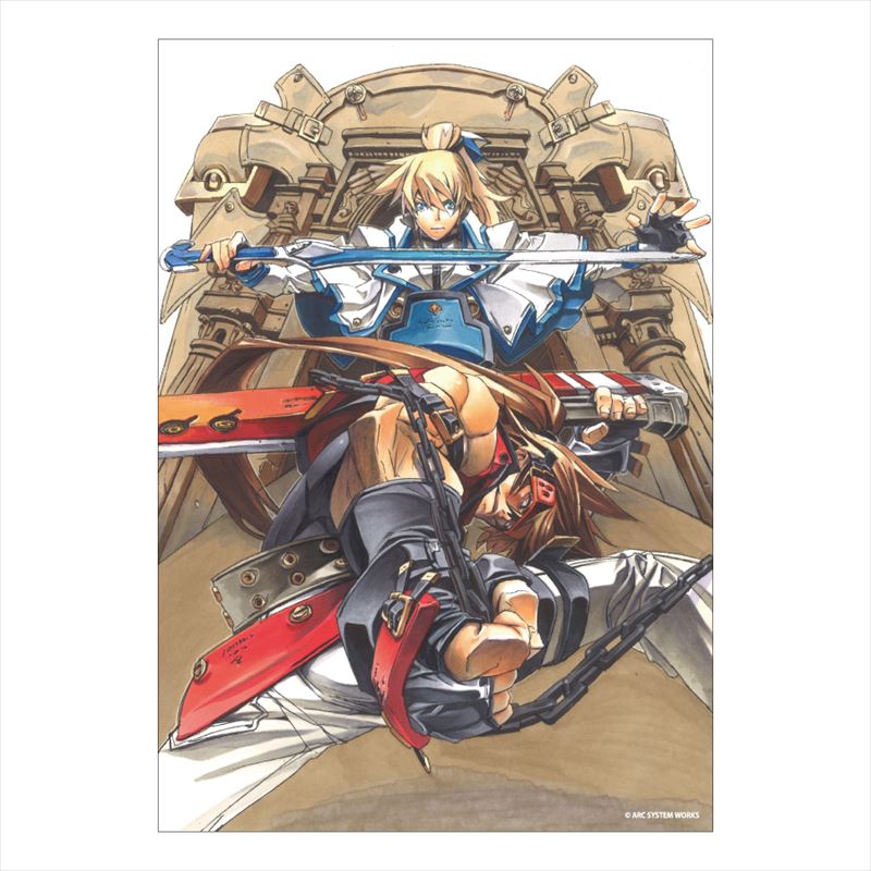 GUILTY GEAR Xrd -SIGN-_メタルポスター アーケード版イラスト