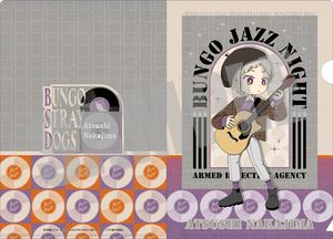 文豪ストレイドッグス_A5クリアファイル 中島敦 ジャズナイトver.