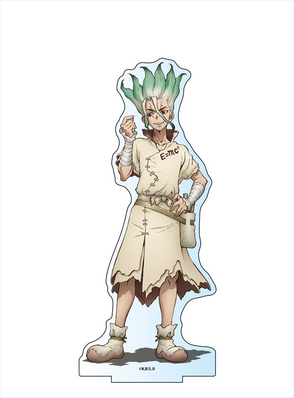 Dr.STONE_【描き下ろし】BIGアクリルスタンド 石神千空(桜)