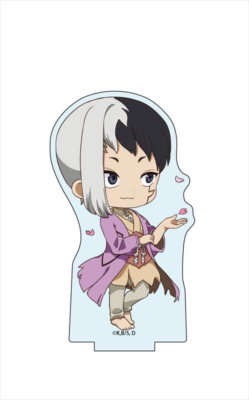 Dr.STONE_描き起こし あさぎりゲン アクリルスタンド(桜) | Dr.STONE