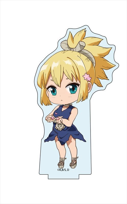 Dr.STONE_描き起こし コハク アクリルスタンド(桜) | Dr.STONE