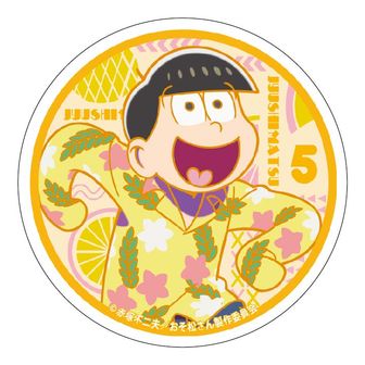 おそ松さん_缶バッジ_フルーツVer.(ミニキャラ) | 公式グッズ