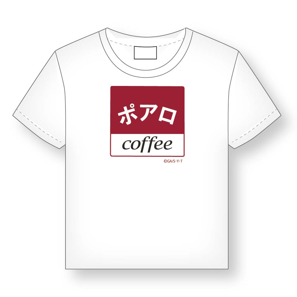 名探偵コナン 喫茶ポアロシリーズ ｔシャツ 看板ロゴ ｌサイズ 公式グッズ 公式ライセンス商品専門サイト Colleize コレイズ