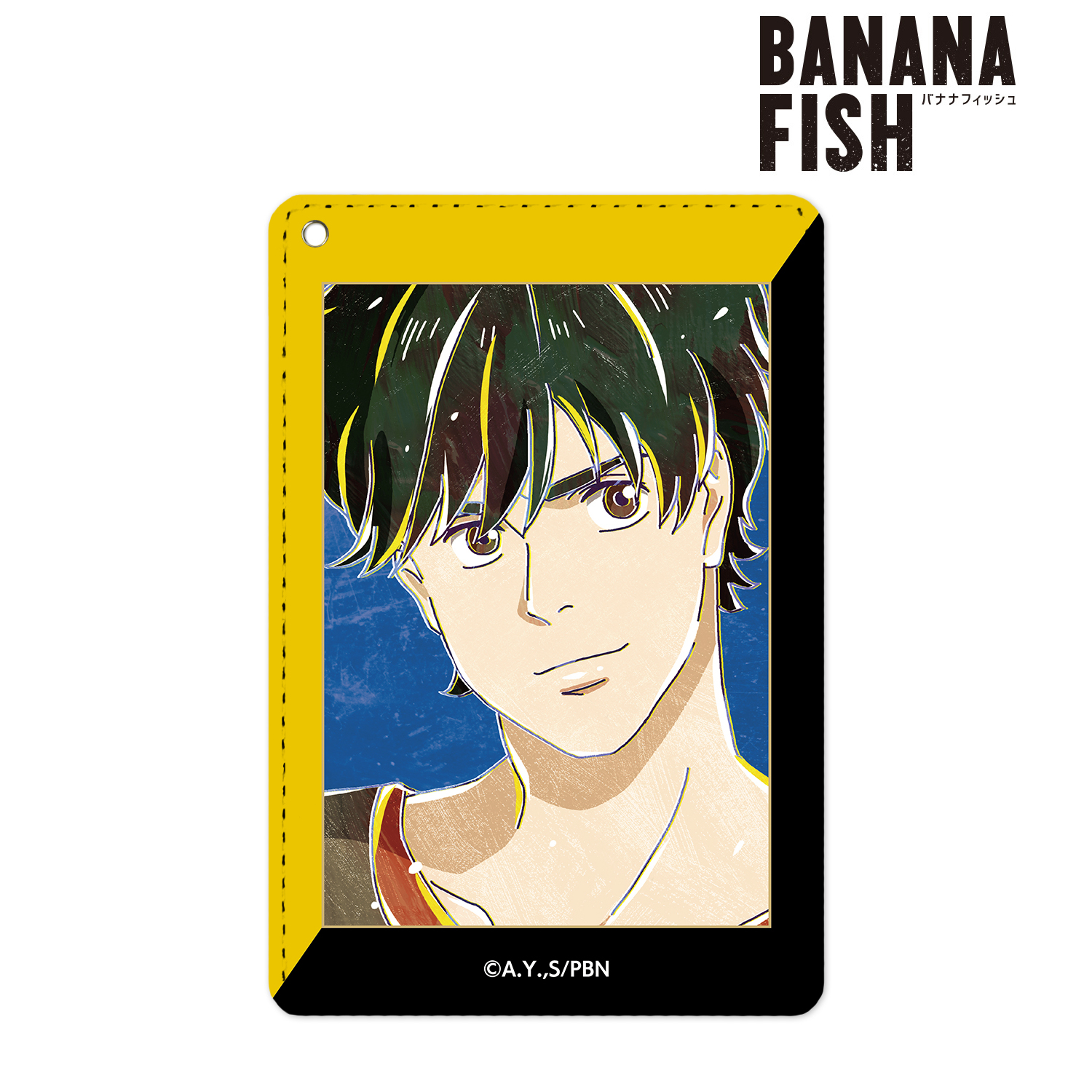 BANANAFISH アッシュ 奥村英ニ メモリアルプレート キーホルダー BANANA FISH_アッシュ・リンクス&奥村英二 チャームキーリング