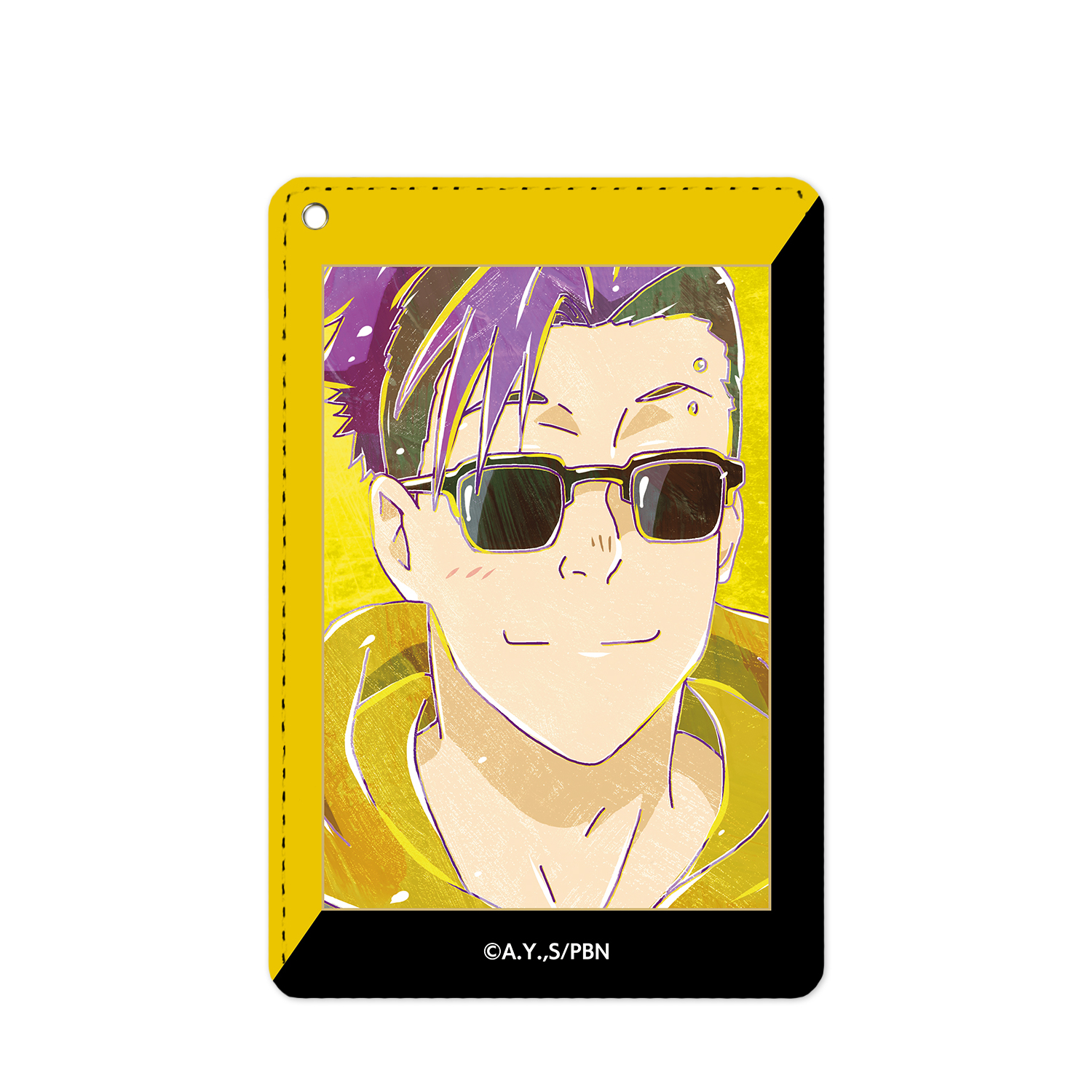 BANANA FISH_ショーター・ウォン Ani-Art 1ポケットパスケース