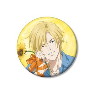 BANANA FISH Original Illustration Ash Lynx Birthday Ver. Can Badge