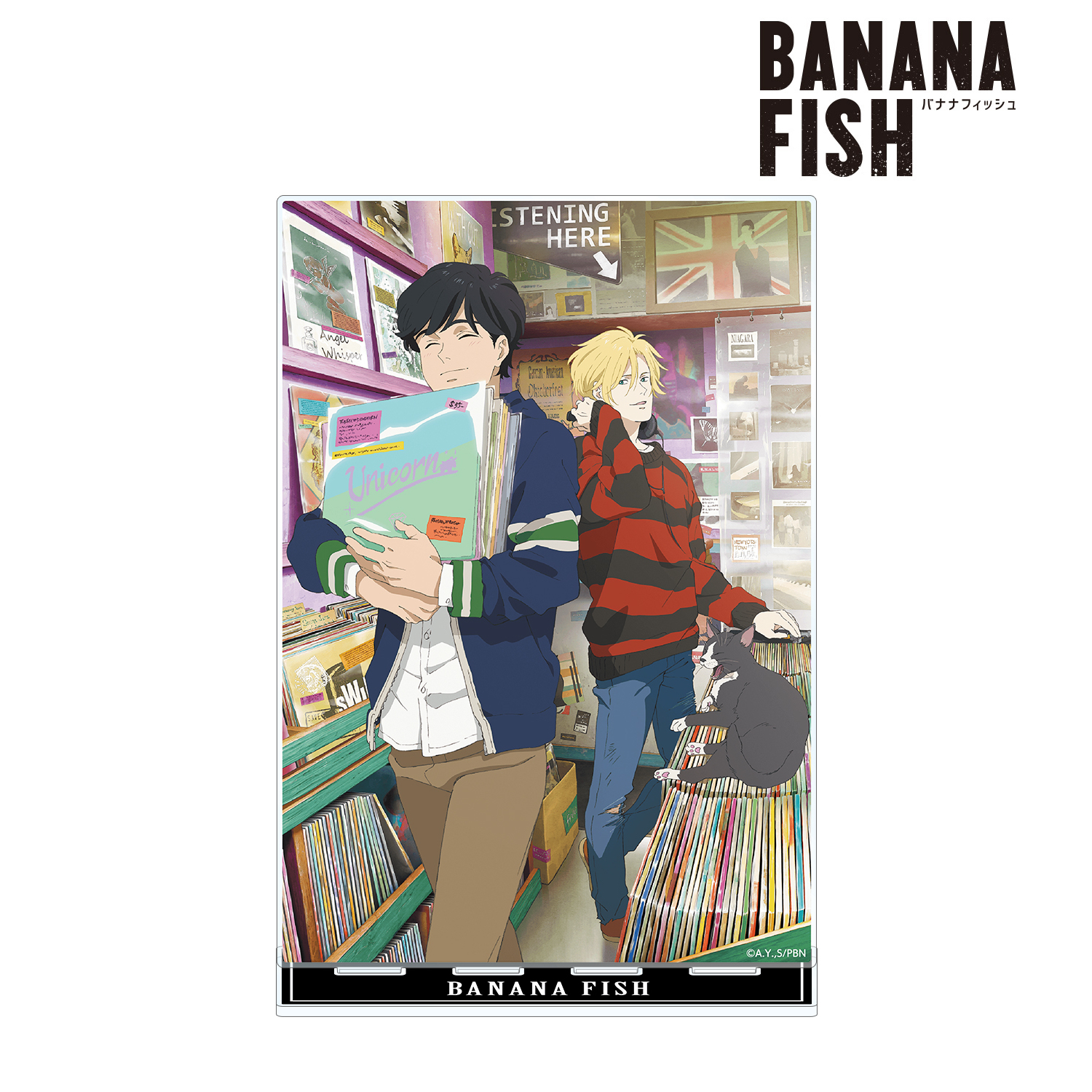 BANANA FISH_描き下ろしイラスト レコードショップver. BIGアクリル