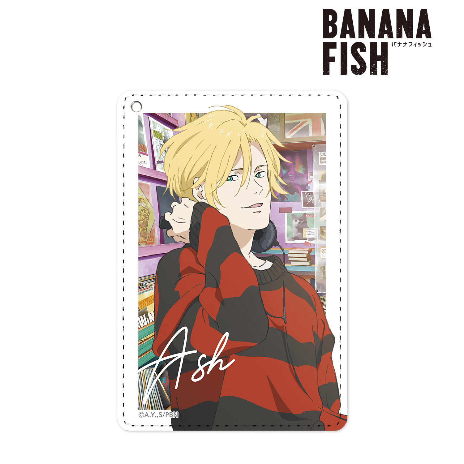 【白蓮】手描きイラスト『BANANA-FISH』SECOND STORY BANANA FISH_描き下ろしイラスト アッシュ・リンクス レコード