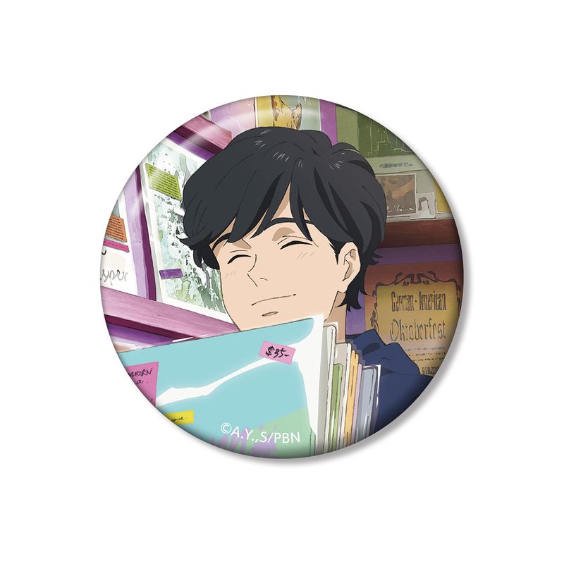 BANANA FISH_描き下ろしイラスト 奥村英二 レコードショップver. 缶
