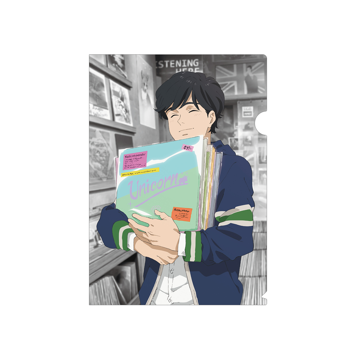 BANANA FISH　レコードショップ　くじ　特典　アクリルタイル　全7種 BANANA FISH｜TVアニメ『BANANA FISH』描き下ろし レコード