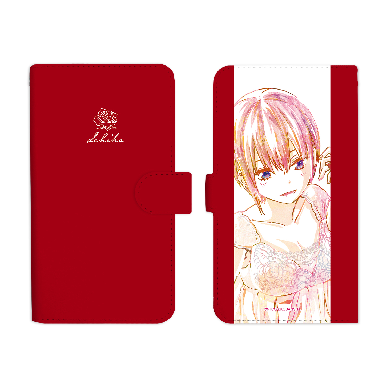 五等分の花嫁_一花 Ani-Art 手帳型スマホケース vol.2(対象機種/Mサイズ)