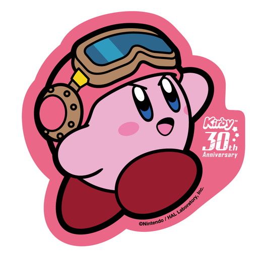 星のカービィ_30th ダイカットステッカー 28 桃球発進! | 星のカービィ