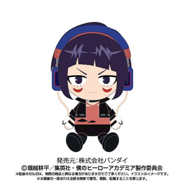 僕のヒーローアカデミア ヒロアカ Chibiぬいぐるみ 耳郎 響香