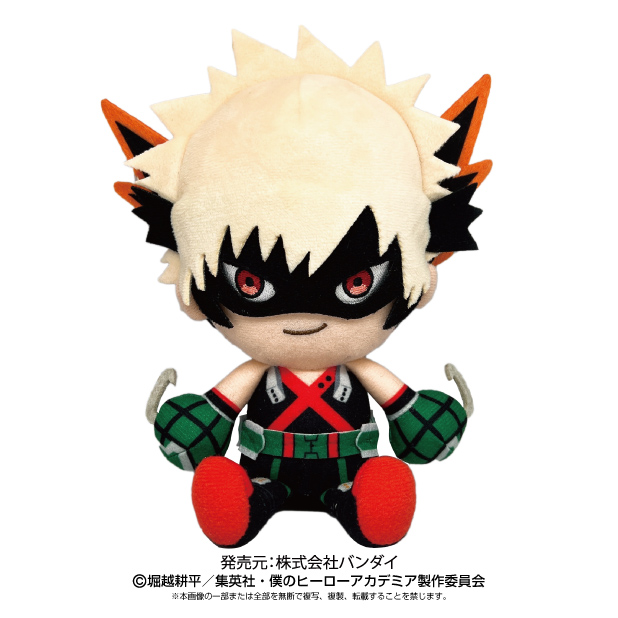 僕のヒーローアカデミア ヒロアカ_Chibiぬいぐるみ_爆豪勝己