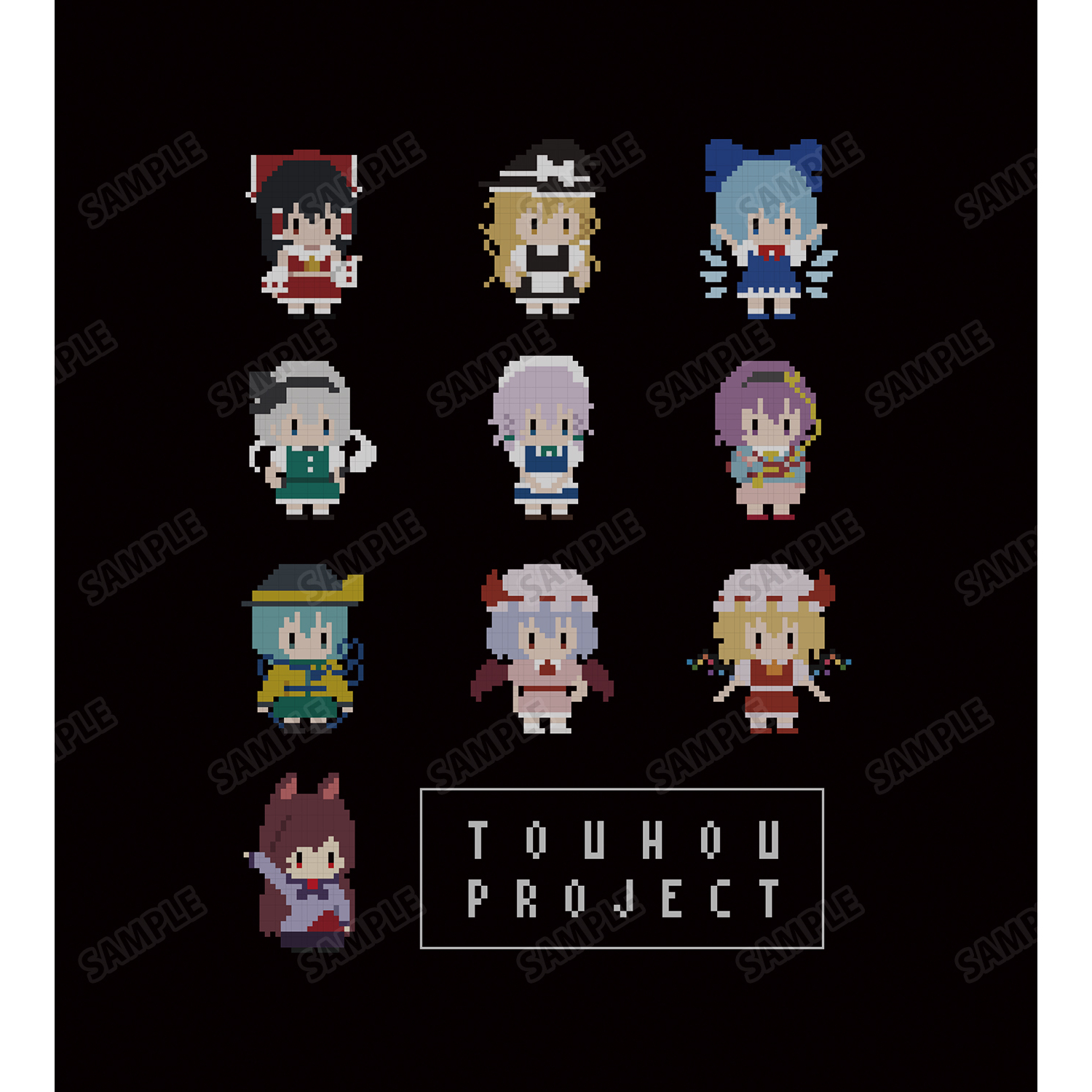 東方project バックプリントパーカー ワンナイト人狼コラボドット絵ver レディース サイズ L 公式グッズ 公式ライセンス商品専門サイト Colleize コレイズ