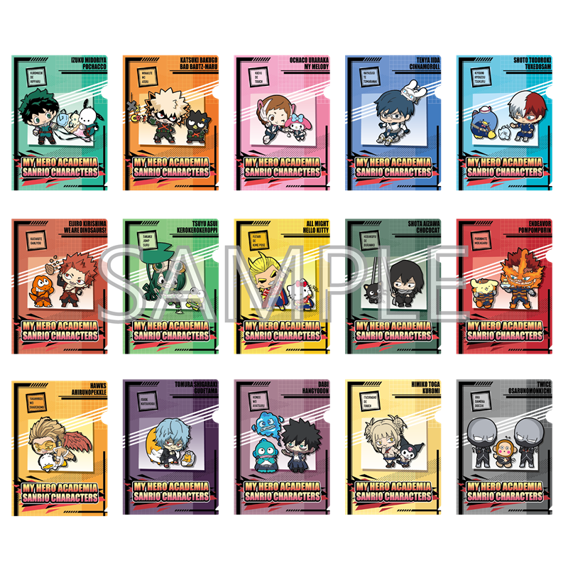 僕のヒーローアカデミア サンリオ クリアファイルa ホークス あひるのペックル 公式グッズ 公式ライセンス商品専門サイト Colleize コレイズ